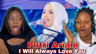 PUTRI ARIANI - I Will Always Love You [Ronan Keating Concert in Jakarta 2023] REACTION!!