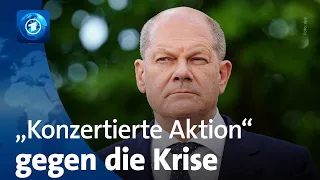 "Konzertierte Aktion": Scholz schwört Bürger auf lange Krise ein