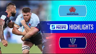 Super Rugby Pacific 2024 | Waratahs v Rebels | Round 6 Highlights