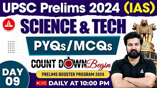 UPSC CSE 2024 | Science and Technology | Concept+MCQs | By Rudra Sir | Adda247 IAS