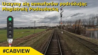 Zapraszam do nauki semaforów i wskaźników w czasie jazdy! - [CABVIEW] *trasa dla koneserów*