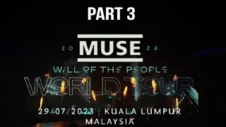 MUSE : Will Of The People World Tour Kuala Lumpur 4k Part 3 (encore)