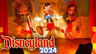 Pinocchio's Daring Journey 2024 - Disneyland Rides [4K POV]