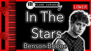 In The Stars (LOWER -3) - Benson Boone - Piano Karaoke Instrumental