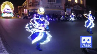 3D 180VR 4K Dancer with beautiful winks in Moonlight Parade Everland Theme Park