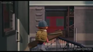 Everyone's Hero: The Train Chase Scene (With Sound Effects)