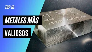 Top 10 Metales mas Caros del Mundo 💍【2023】