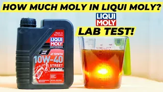 LIQUIMOLY ENGINE OIL LAB TEST REVIEW! LIQUI MOLY STREET RACE SYNTHETIC ENGINE OIL TVS APACHE RTR