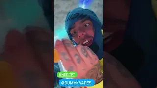 6ix9ine in his room