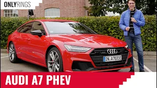 Audi A7 Sportback S-line 55 TFSI e quattro REVIEW A7 PHEV - OnlyRings Audi reviews