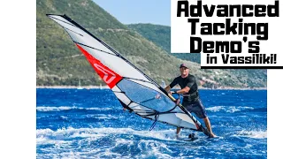 Advanced windsurf tacks- Part of the Ride-Along with Cookie Series!