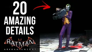 20 AMAZING Details in Batman: Arkham Knight