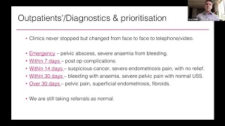 What Happens Next? Resuming Endometriosis Services