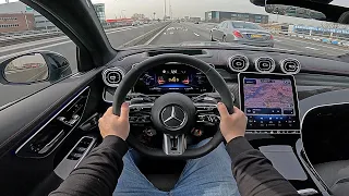 THE NEW MERCEDES AMG GLC 63 2024 TEST DRIVE