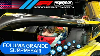 F1 2019 MODO CARREIRA #206 AGORA É TUDO OU NADA - CLASSIFICAÇÃO NOS EUA (Português BR)