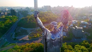 Kiev Drone 4K. Киев с высоты птичьего полета. Съемка с квадрокоптера.