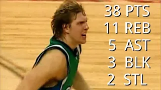 Dirk Nowitzki Full Highlights vs Raptors (2007.01.14) - 38 PTS, 11 REB, 5 AST, 3 BLK, 2 STL! MVP!