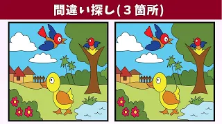 Find 3 Differences | Illustration Version #1268