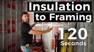 SHIPPING CONTAINER HOME Insulation to Framing in 120 SECONDS