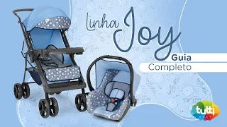 LINHA JOY - CARRINHO E BEBÊ CONFOTO - TUTTI BABY