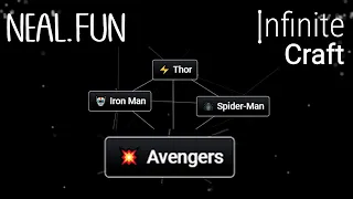 How to Get Avengers in Infinite Craft | Make Avengers in Infinite Craft