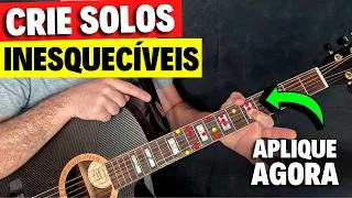 🎸Aprenda a usar essa ESCALA e faça solos LINDOS no violão! Os profissionais USAM ISSO!