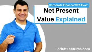 Net Present Value | Corporate Finance | CPA Exam BEC | CMA Exam | Chp 9 p 1