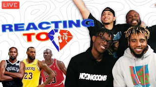 Reacting To The NBA's Top 75 List!