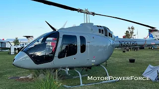 2023 Bell 505 Helicopter at AirVenture Oshkosh