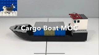 Lego Container Cargo Ship MOC