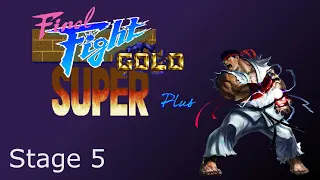 Super Final Fight Gold - Hyper Ryu - Stage 5 ultra hard - OpenBor