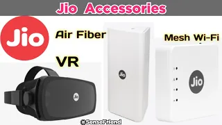 Jio Accesories | Jio Smartphone Based VR System, Jio Range Extender system, Jio Extender Mesh WiFi
