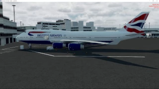 PMDG 747-400 v3 KMIA/EGLL