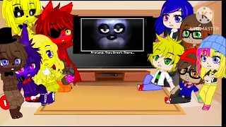 Miraculous Ladybug + FNaF 1 reacts to It's Me (Links in the Description)