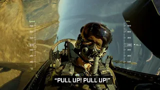 F-16 Pilot Flies Through Canyons at 600 MPH: FPV