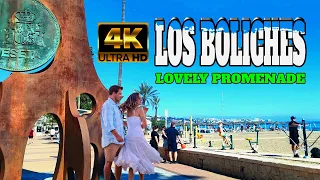 Los Boliches Fuengirola Spain | Lovely Promenade February 2024 | Costa Del Sol, Andalusia [4k]