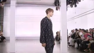 Défilé homme Cerruti, printemps-été 2012