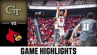 Georgia Tech vs. Louisville Men's Basketball Highlight (2022-23)
