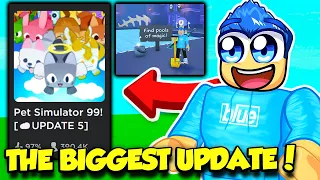 This is THE BIGGEST Pet Simulator 99 Update EVER!