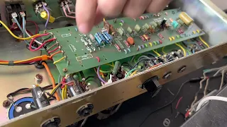 1976 Marshall JMP 2104 combo: mods, caps and repairs