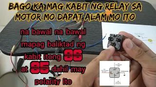 Puwedi bang pag balibaliktadin ang wiring connection no. 30,87,85,86 sa relay (complete explanation)