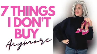 7 THINGS I DON'T BUY ANYMORE---Minimalism + Intentional | Nikol Johnson