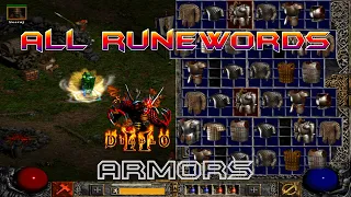 Diablo 2 All Runewords for Armor
