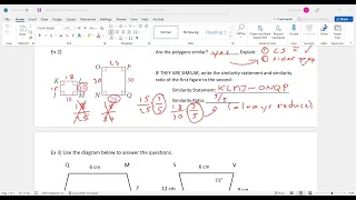 Similar Polygons NEW