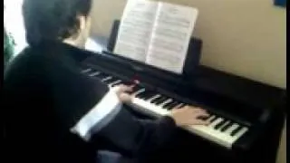 My new Roland RP 301 Piano at work. Nico playing Beethoven's Moonlight Sonata.