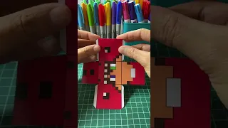 Pixel 3D de RAPTORGAMER #shorts #pixel #art #minecraft