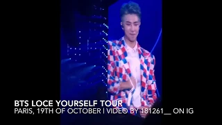 181019 BTS ( 방탄소년단 ) NAMJOON RM — TRIVIA: LOVE @ Love Yourself AccorHotels Arena Paris Fancam