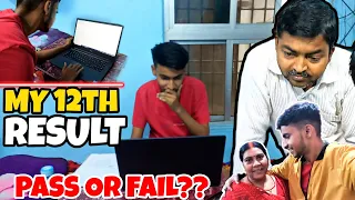 Opening My 12th Board Exam Results 🤯LIVE On Camera || PASS or FAIL?  #vlog