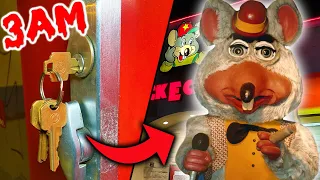 We Found KEYS at an ABANDONED Chuck E Cheese at 3AM!!! (*HAUNTED*)