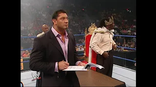 Batista & King Booker Contract Signing | SmackDown! Sept 01, 2006